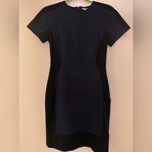 Halogen Black and Navy Mini Dress
